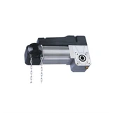 What happens if the safety sensor on a sectional door motor fails?